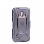 Wholesale Alcatel One Touch Conquest 7046T Holster Combo Belt Clip Case (Black)